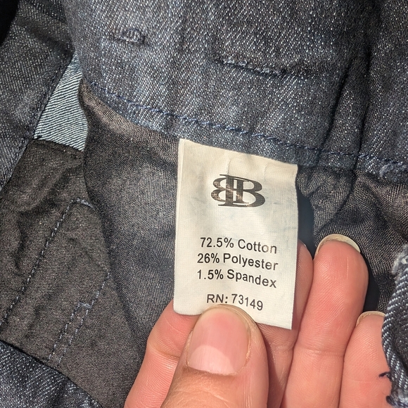 Vintage Boom Boom Jeans High Waist Black Shorts - Picture 2 of 9